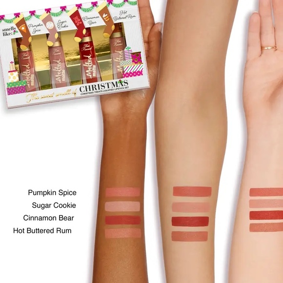 Too Faced The Sweet Smell of Christmas Lip Set LE - Picture 9 of 9